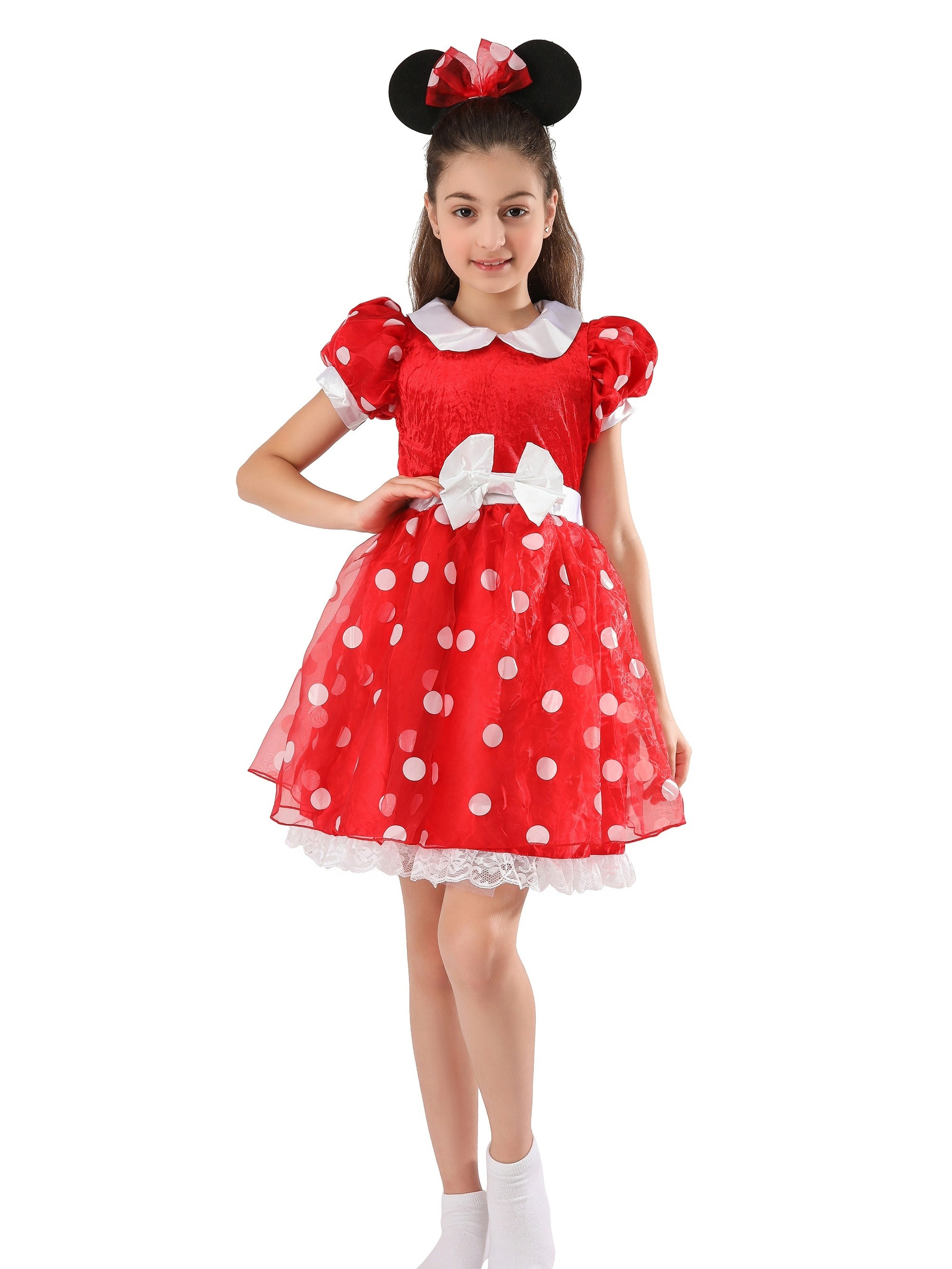 Minnie polka dot skirt3